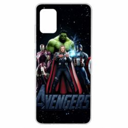 Чехол для Samsung A51 Avengers in space - PrintSalon