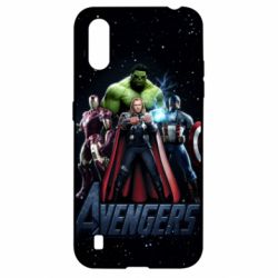 Чехол для Samsung A01/M01 Avengers in space - PrintSalon