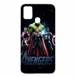 Чехол для Samsung M31 Avengers in space - PrintSalon