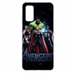 Чехол для Samsung S20 Avengers in space - PrintSalon