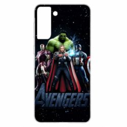 Чехол для Samsung S21+ Avengers in space - PrintSalon