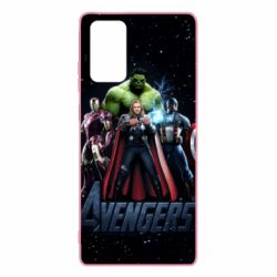 Чехол для Samsung Note 20 Avengers in space - PrintSalon