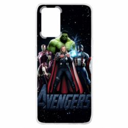 Чехол для Oppo A74 4G Avengers in space - PrintSalon