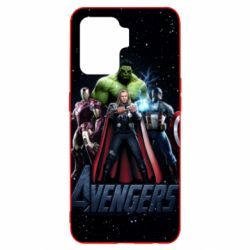 Чехол для Oppo Reno 5 Lite Avengers in space - PrintSalon