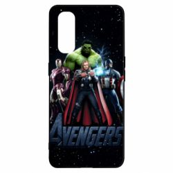 Чехол для Oppo Find X2 Avengers in space - PrintSalon