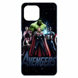 Чехол для Xiaomi Mi11 Lite Avengers in space - PrintSalon