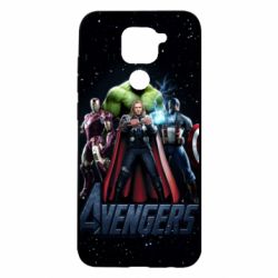 Чехол для Xiaomi Redmi Note 9/Redmi 10X Avengers in space - PrintSalon