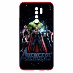 Чехол для Xiaomi Redmi 9 Avengers in space - PrintSalon