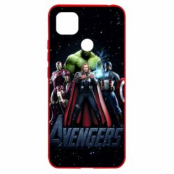 Чехол для Xiaomi Redmi 9c Avengers in space - PrintSalon