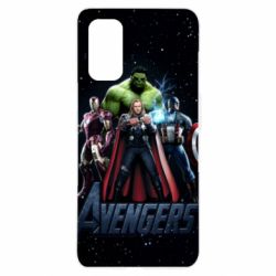 Чехол для Realme 7 Pro Avengers in space - PrintSalon