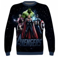 3D свитшот Avengers in space - PrintSalon