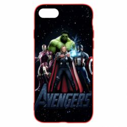 Чехол для iPhone SE 2022 Avengers in space - PrintSalon