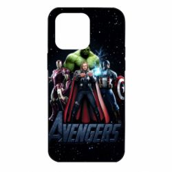 Чехол для iPhone 14 Pro Max Avengers in space - PrintSalon