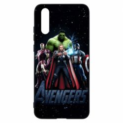 Чехол для Huawei P20 Avengers in space - PrintSalon