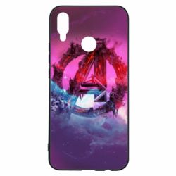 Чохол для Huawei P Smart Plus 2018 Avengers logo and space - PrintSalon