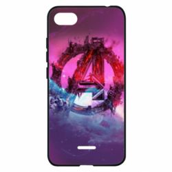 Чохол для Xiaomi Redmi 6A Avengers logo and space - PrintSalon