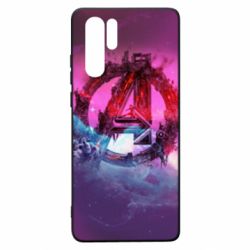 Чохол для Huawei P30 Pro Avengers logo and space - PrintSalon