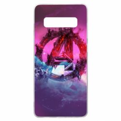 Чохол для Samsung S10+ Avengers logo and space - PrintSalon
