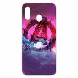 Чохол для Samsung A20 Avengers logo and space - PrintSalon