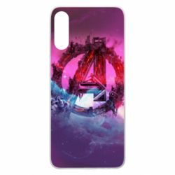 Чохол для Samsung A70 Avengers logo and space - PrintSalon