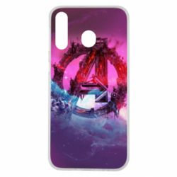 Чохол для Samsung M30 Avengers logo and space - PrintSalon