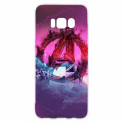 Чохол для Samsung S8 Avengers logo and space - PrintSalon