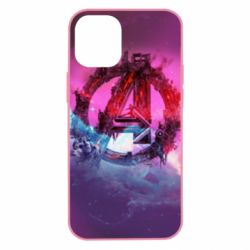 Чохол для iPhone 12 mini Avengers logo and space - PrintSalon