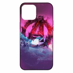 Чохол для iPhone 12 Pro Max Avengers logo and space - PrintSalon