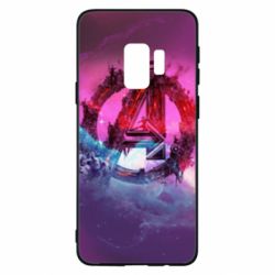Чохол для Samsung S9 Avengers logo and space - PrintSalon