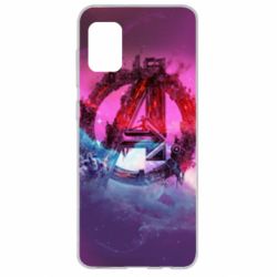 Чохол для Samsung A31 Avengers logo and space - PrintSalon