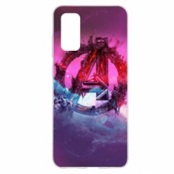 Чохол для Samsung S20 Avengers logo and space - PrintSalon