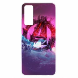 Чохол для Huawei P Smart 2021 Avengers logo and space - PrintSalon