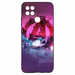 Чехол для Oppo A15s/A15 Avengers logo and space
