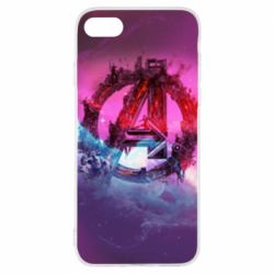 Чохол для iPhone 8 Avengers logo and space - PrintSalon