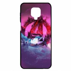 Чохол для Xiaomi Redmi Note 9S / 9Pro / 9Pro Max Avengers logo and space - PrintSalon