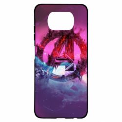 Чохол для Xiaomi Poco X3 Avengers logo and space - PrintSalon