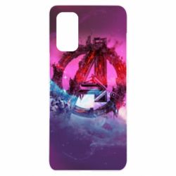 Чохол для Realme 7 Pro Avengers logo and space - PrintSalon