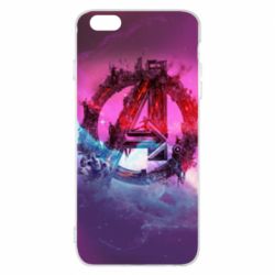 Чохол для iPhone 6 Plus/6S Plus Avengers logo and space - PrintSalon