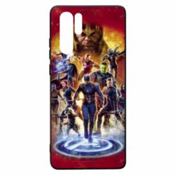 Чехол для Huawei P30 Pro Avengers on fire - PrintSalon