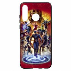 Чехол для Huawei P30 Lite Avengers on fire - PrintSalon