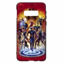 Чехол для Samsung S10e Avengers on fire - PrintSalon