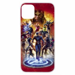 Чехол для iPhone 11 Pro Avengers on fire - PrintSalon