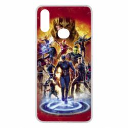 Чехол для Samsung A10s Avengers on fire