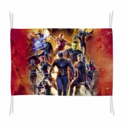 Флаг Avengers on fire - PrintSalon