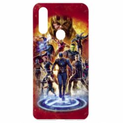 Чехол для Oppo A31 Avengers on fire - PrintSalon