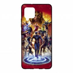 Чехол для Samsung A42 5G Avengers on fire - PrintSalon