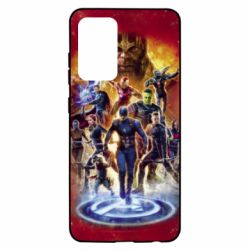 Чехол для Samsung A52 5G Avengers on fire - PrintSalon
