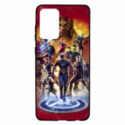 Чехол для Samsung A72 5G Avengers on fire - PrintSalon