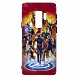 Чехол для Samsung S9+ Avengers on fire - PrintSalon