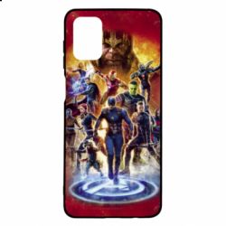 Чехол для Samsung M51 Avengers on fire - PrintSalon